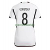 Maillot de Supporter Allemagne Leon Goretzka 8 Domicile Coupe du Monde 2022 Pour Femme